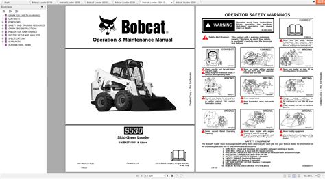 bobcat skid steer 530 operators manual|bobcat skid steer maintenance manual.